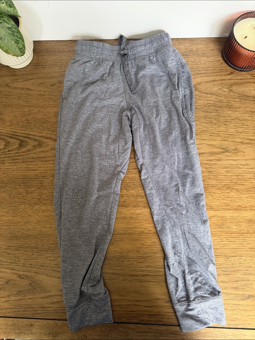 all in motion Gray Kids Joggers with Drawstring